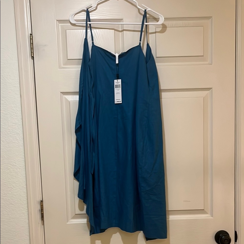 NWT BCBGeneration teal wrap dress - Picture 2 of 3